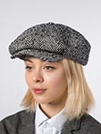Кепка FREDRIKSON арт. 3035-642/99 (черный / белый)
